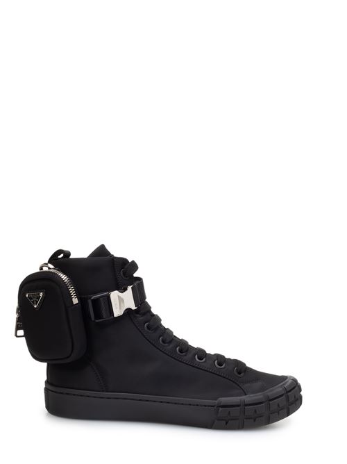 Sneakers high-top Prada Wheel in Re-Nylon PRADA | 2TG1743LFVF0002