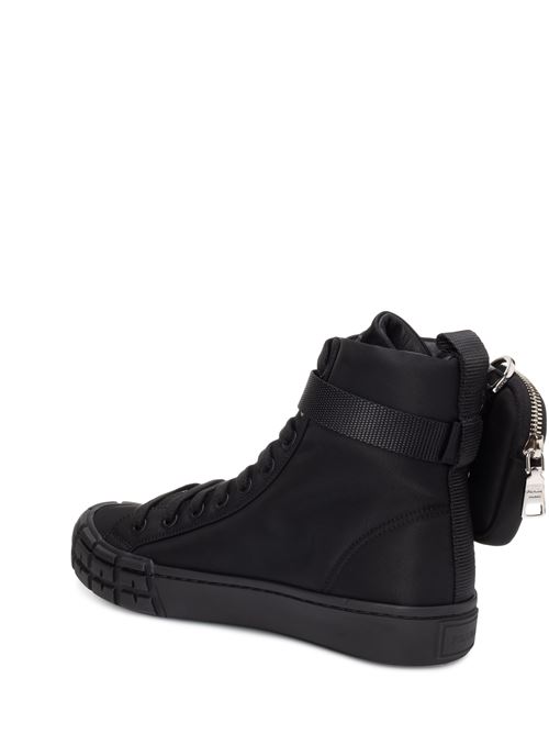 Sneakers high-top Prada Wheel in Re-Nylon PRADA | 2TG1743LFVF0002