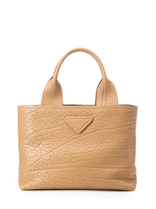 Leather tote bag PRADA | 1BG4402FLCVOOOF0018