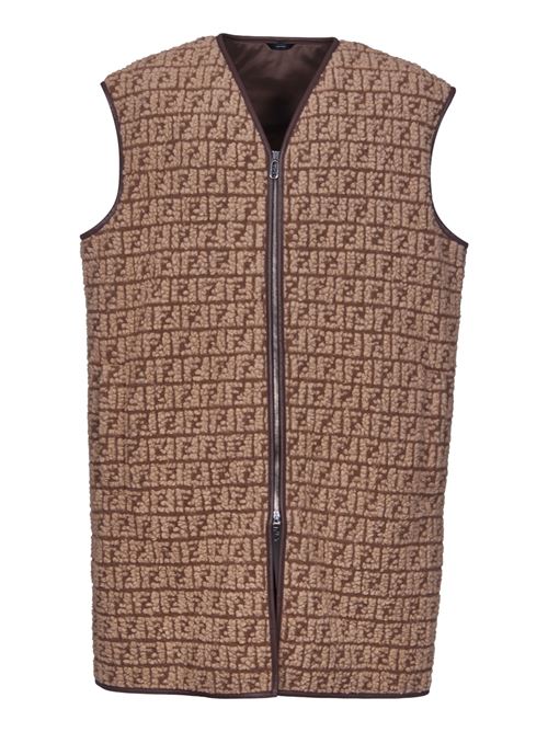 Gilet in teddy FENDI | FT0059APNHF1EPI