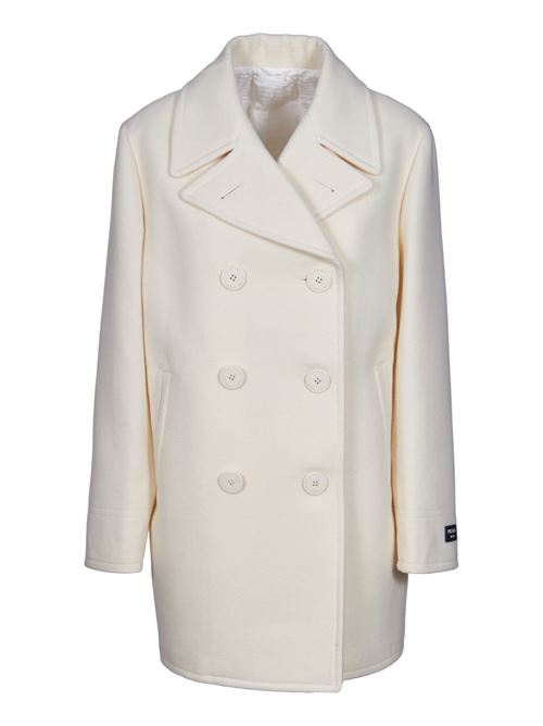 Double-breasted cloth coat PRADA | P656QE13EVS232F0304