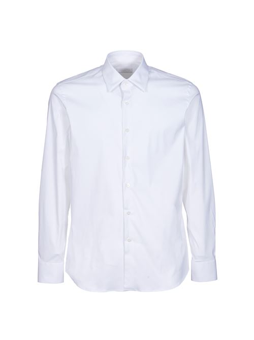 Stretch cotton shirt PRADA | UCM60810HTF0009