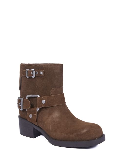 Leather TEXAS boot ASH | TEXASS03