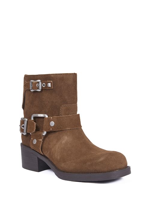 Leather TEXAS boot ASH | TEXASS03