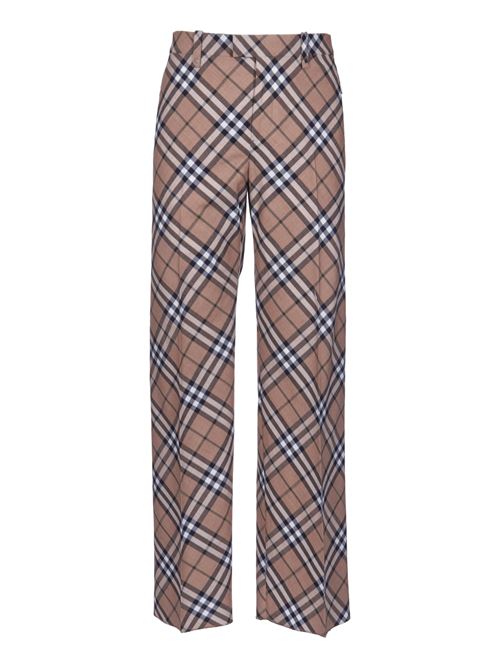 Checked tailored trousers BURBERRY | 8091946C1202