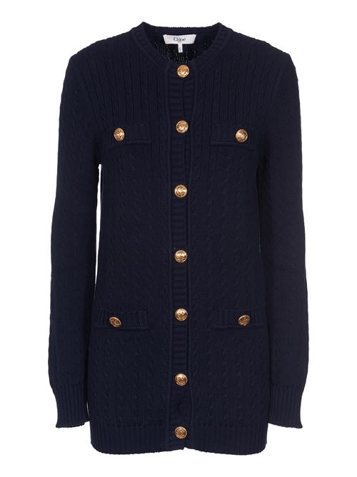 CARDIGAN UTILITARIO CHLOE' | C24AMC105904C6