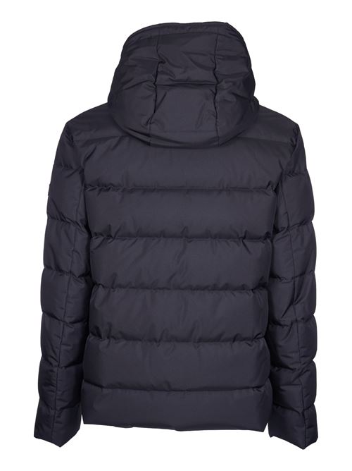 Double front down jacket in technical gabardine FAY | NAM32490620QKJB999