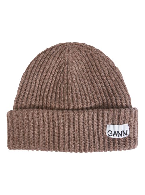 Cappello con logo GANNI | A6207177