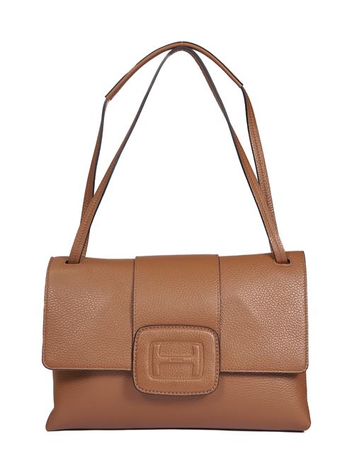 borsa in pelle marrone HOGAN | KBW01M013006LTS018