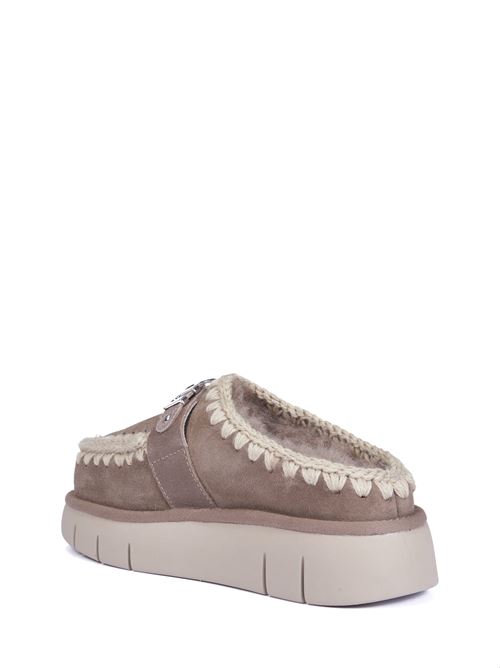 Sabot bounce clog metal MOU | MU.FW531001AELGRY