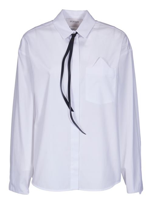 White Chalk Shirt SPORTMAX | 2422116023600001