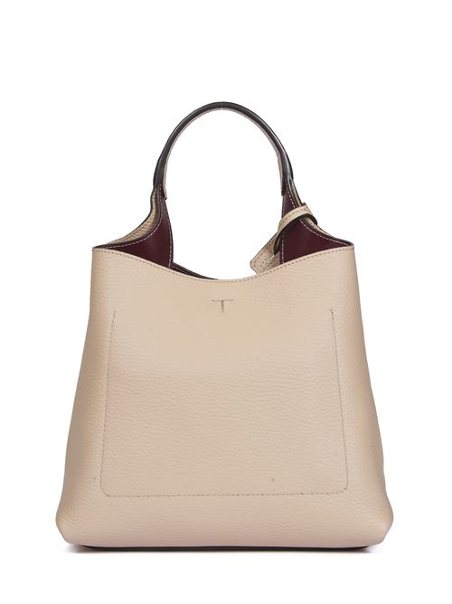 borsa a mano mini in pelle martellata TOD'S | XBWAPAA9100QNK6O44