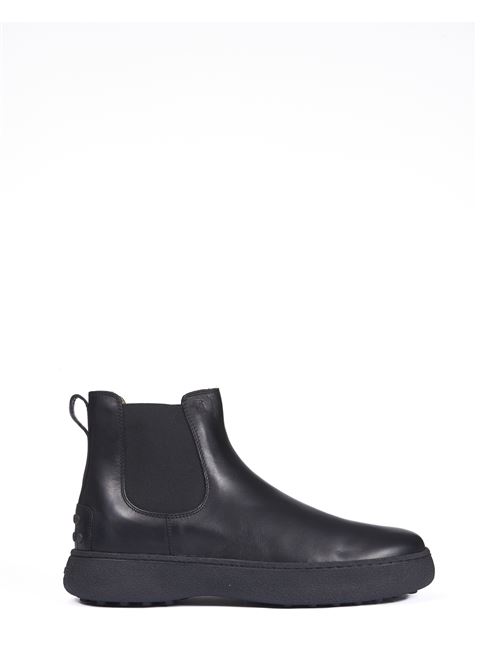 Leather boots TOD'S | XXM06L00P20D90B999