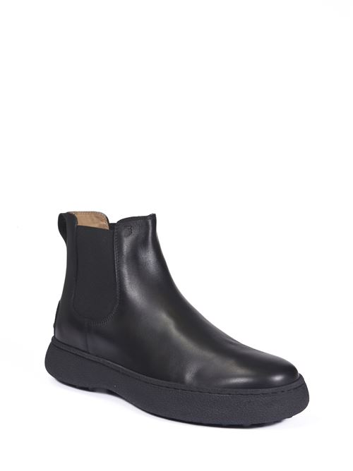 Leather boots TOD'S | XXM06L00P20D90B999