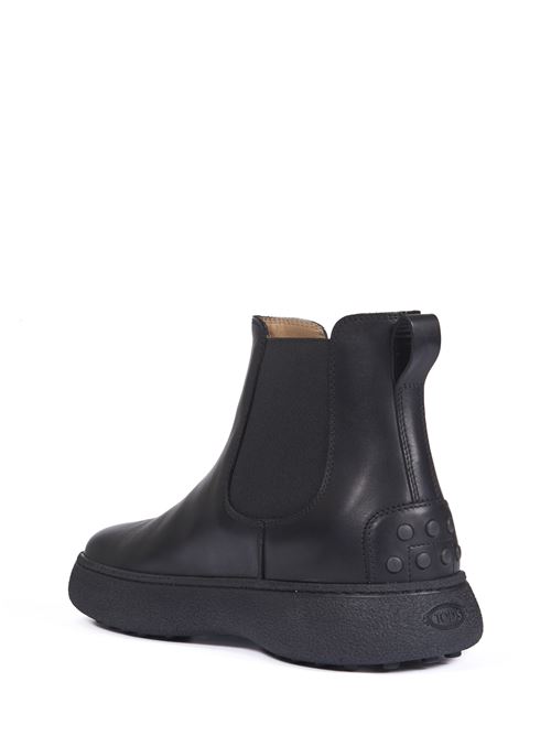 Leather boots TOD'S | XXM06L00P20D90B999