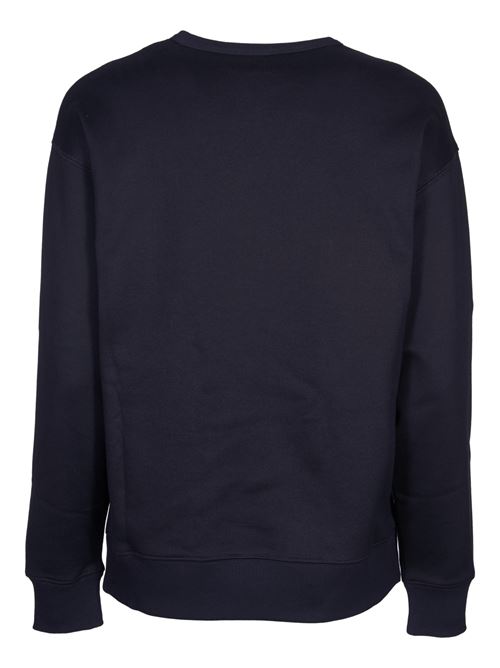 Oversized sweatshirt in black cotton blend VALENTINO | 5B3MF23F8PU0NO