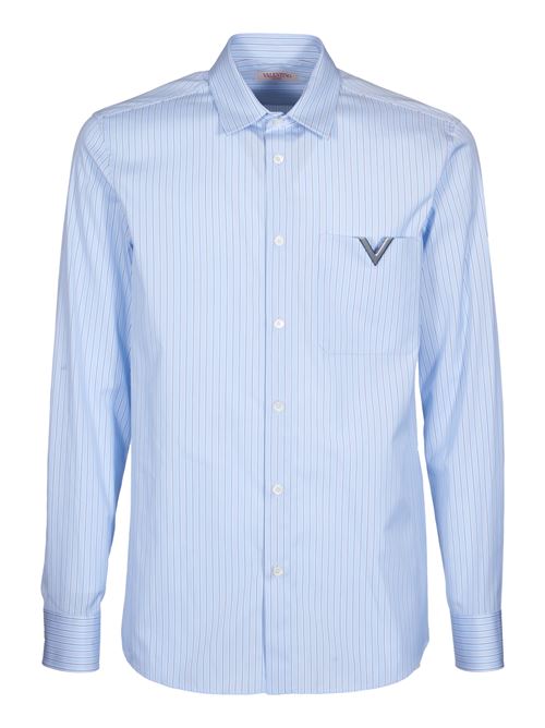 Shirt with V Detail VALENTINO | 5V3AB777A9Q129