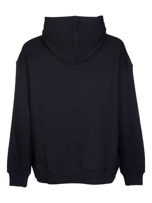 Hooded sweatshirt with metallic V detail VALENTINO | 5V3MF25RADJ0NO