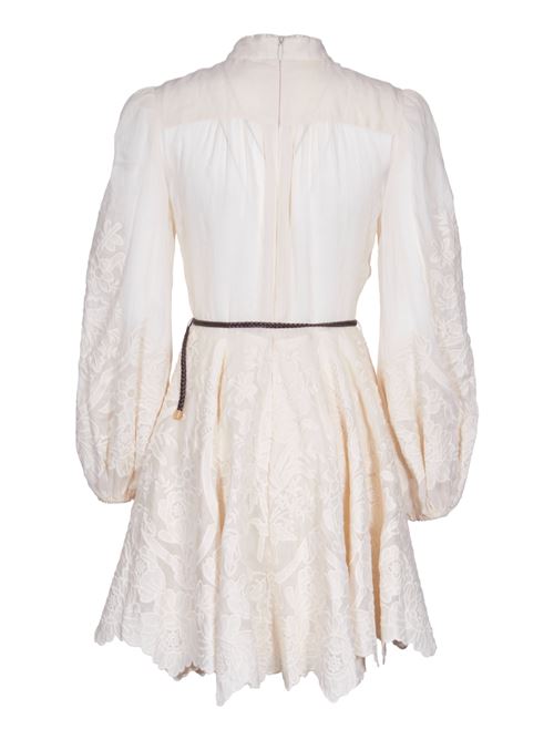 Ottie Embroidered Mini Dress ZIMMERMANN | 1445DSS242CRM