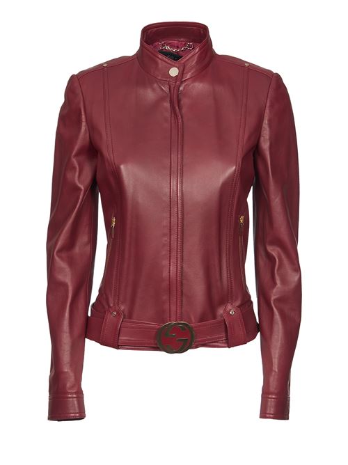 Leather jacket GUCCI | 155686XN1256210