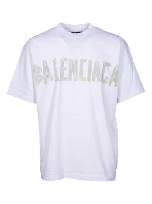 Tape Type T-shirt BALENCIAGA | 739784TOVA99000