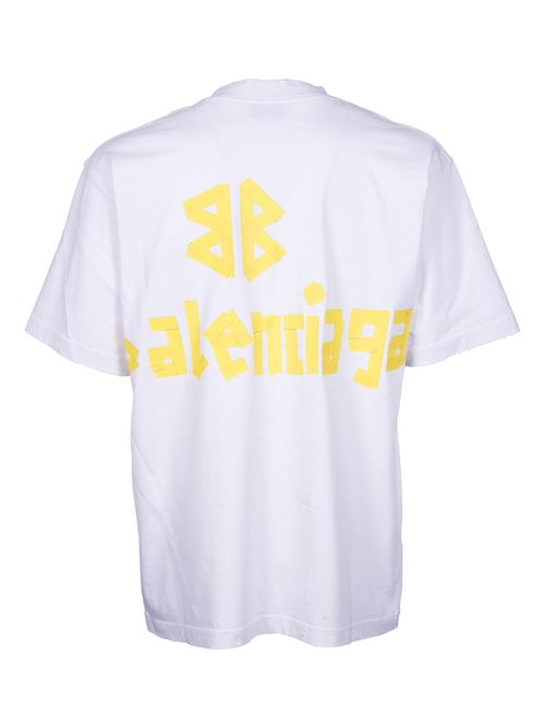 Tape Type T-shirt BALENCIAGA | 739784TOVA99000