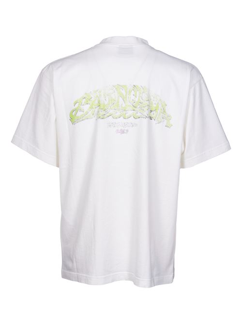 T-SHIRT CON STAMPA BALENCIAGA ESTABILISHED 1917 BALENCIAGA | 764235TPVM89163