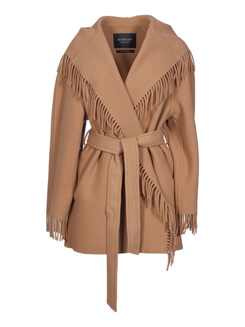 fringe coat BALENCIAGA | 772968TPU047410