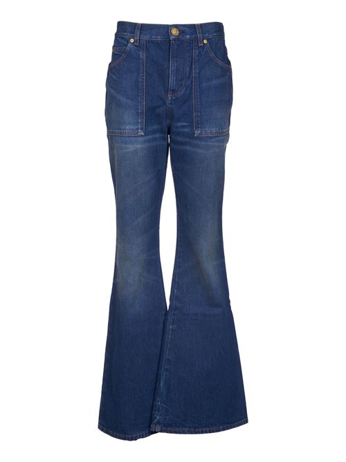 BALMAIN JEANS IN COTONE BALMAIN | BF0MJ115DD636KD