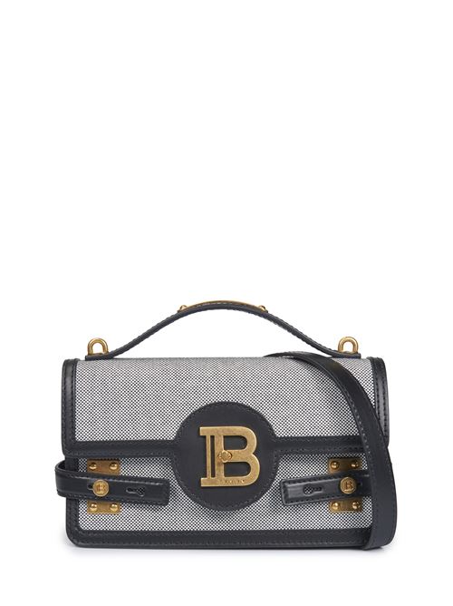 B-Buzz 24 bag in canvas and leather BALMAIN | CN1DA829TMSYEAB