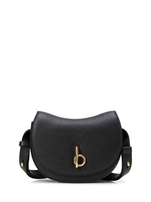 mini 'rocking horse' bag in black leather BURBERRY | 8081165A1189