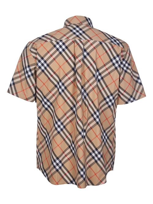 Check cotton shirt BURBERRY | 8087637B9368