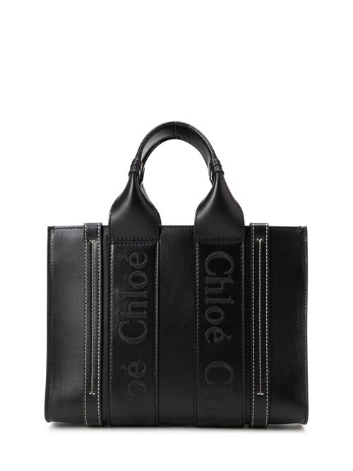 TOTE BAG PICCOLA WOODY CHLOE | C23US397I60001