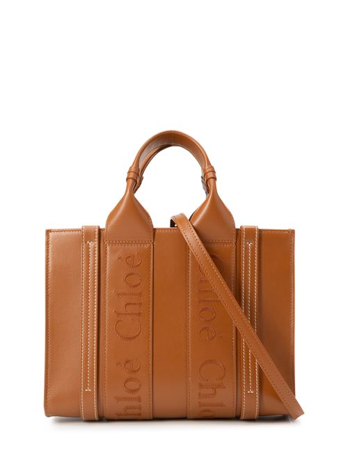 TOTE BAG PICCOLA WOODY CHLOE | C23US397I60247