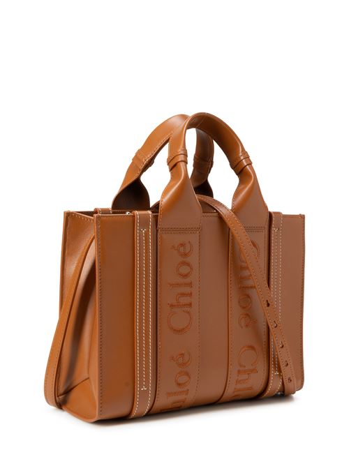 TOTE BAG PICCOLA WOODY CHLOE | C23US397I60247