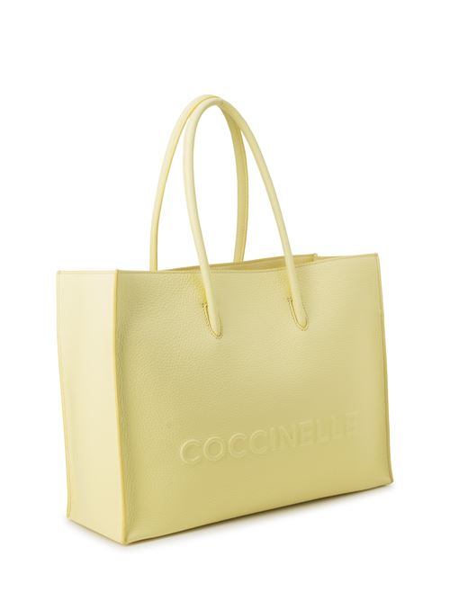 Borsa Myrtha maxi logo media COCCINELLE | E1QBB180201G61