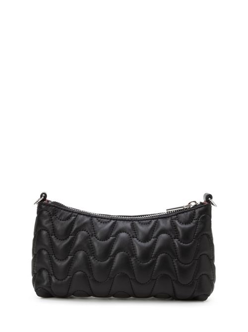 Coccinelle Aura Bag in Black Matelassè Leather COCCINELLE | E5Q60550101001