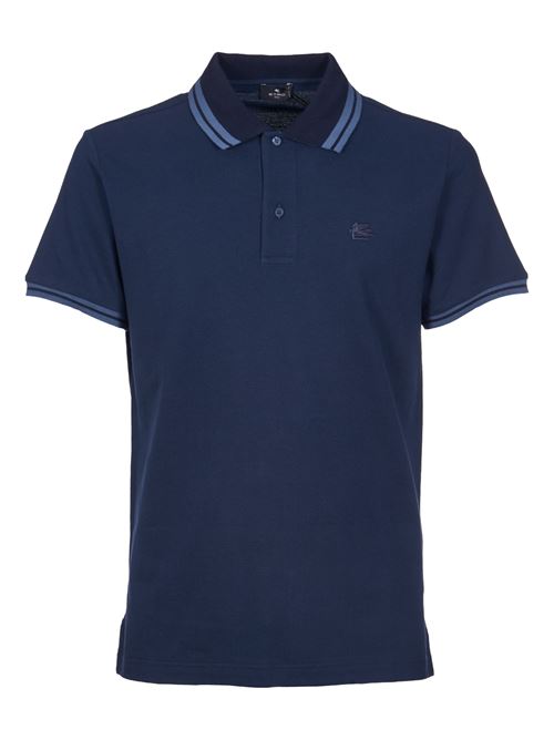 POLO A RIGHE CON LOGO ETRO | MRMD0007AC174B0665