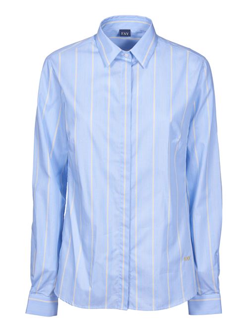 Italian Neck Shirt FAY | NCWA1485650VXK0028