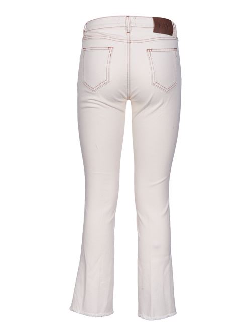 Stretch Denim Jeans With Zip FAY | NTW8648520LVTYB011