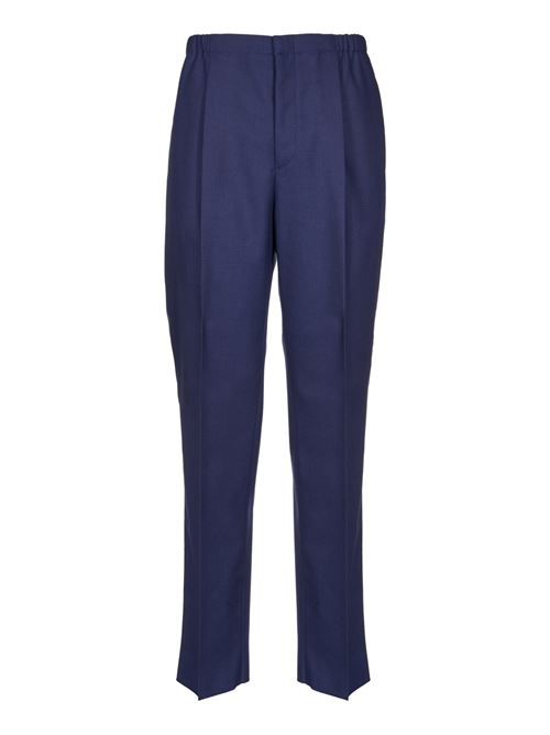 HIGH-WAISTED STRAIGHT-LEG WOOL TROUSERS FENDI | FB0979AR8SF04V6