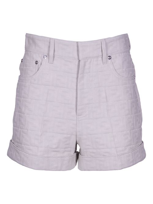 Shorts FF jacquards FENDI | FLP819AQFSF1MU1