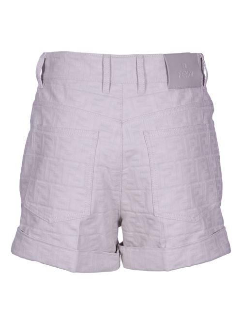 Shorts FF jacquards FENDI | FLP819AQFSF1MU1