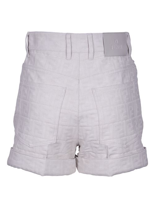 Shorts FF jacquards FENDI | FLP819AQFSF1MU1