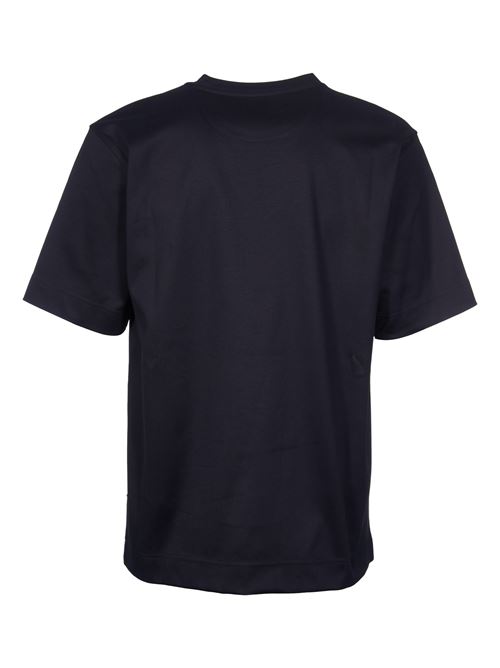 Black cotton t-shirt FENDI | FY0936AR6YF0QA1