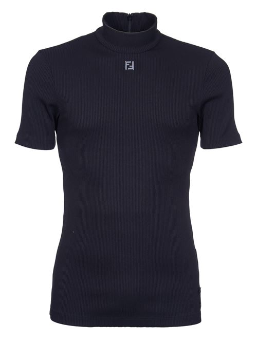 T-shirt aderente di Fendi FENDI | FY1281AR6SF0QA1