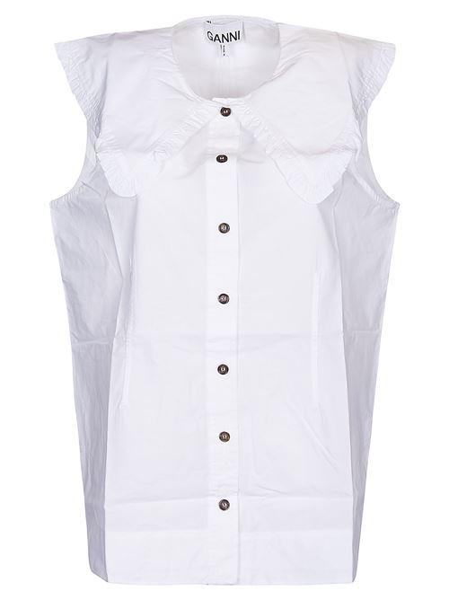 Camicia smanicata GANNI | F4715151