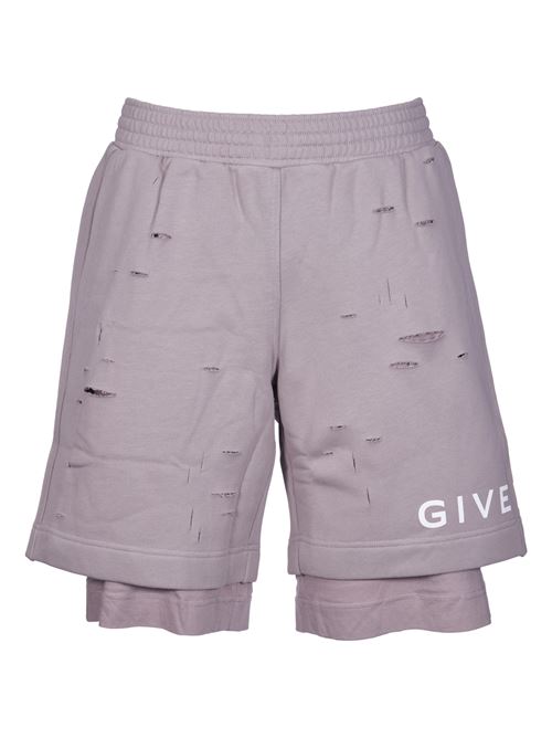 Bermuda shorts destroyed effect GIVENCHY | BM51613Y8Y281