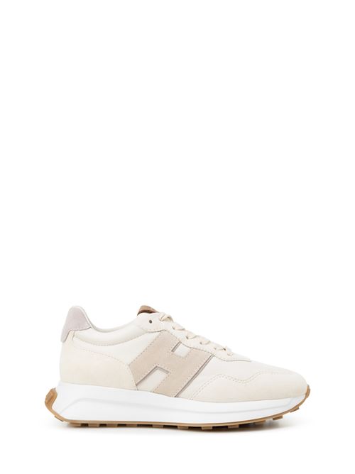 White beige women's sneakers HOGAN | HXW6410EH41T640SUW