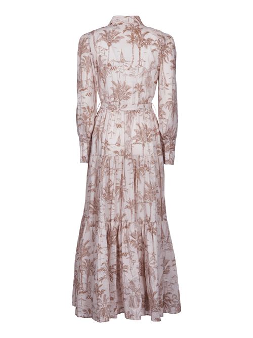 Women's Toile de Jouy Jensen cotton dress MC2 | JENSEN03982F